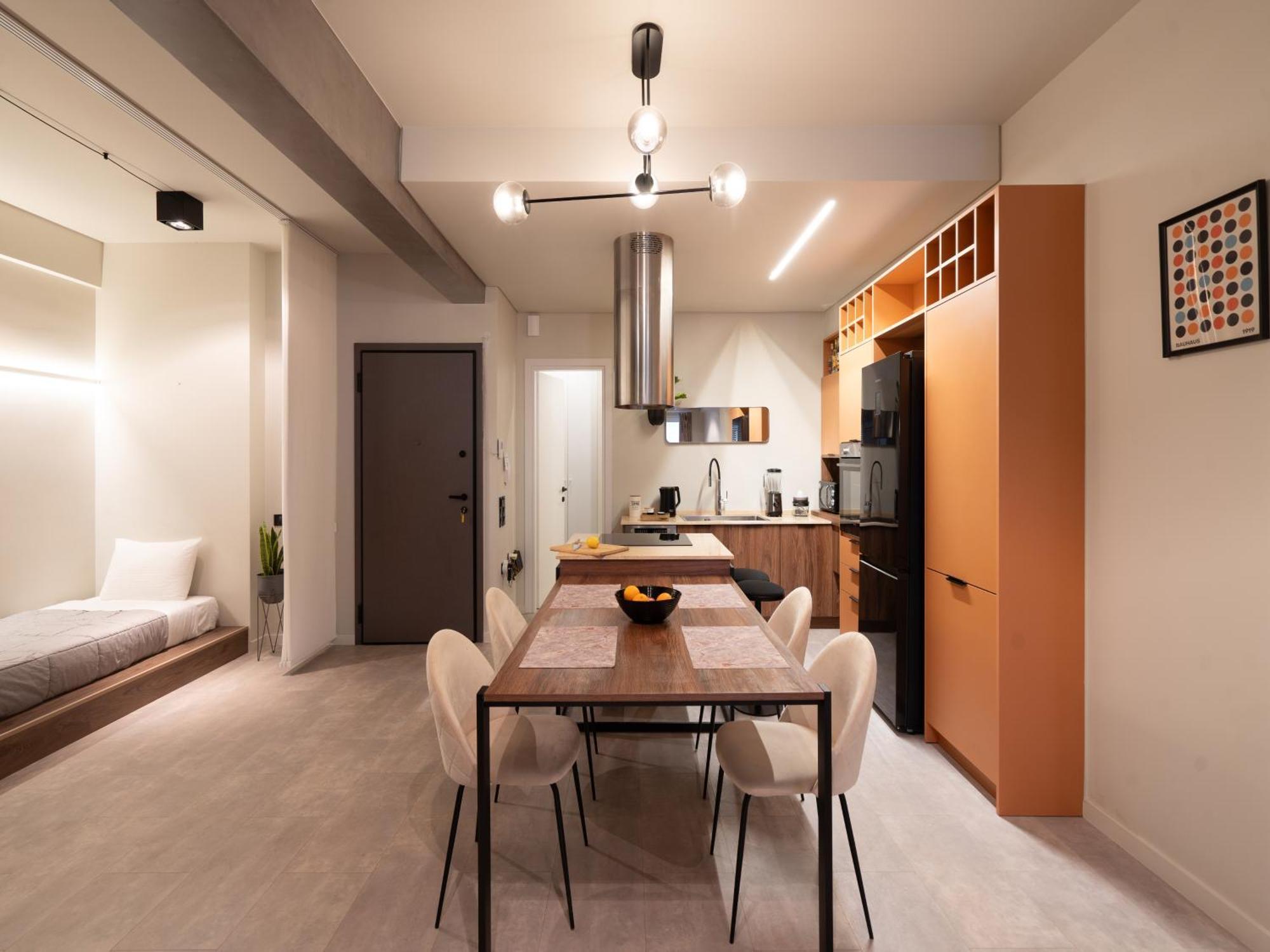 A Place 4U No6 - City Escape With Balcony Lounge & Open Living Space Athen Eksteriør billede